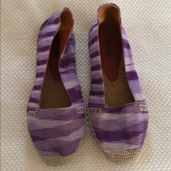 purple espadrilles